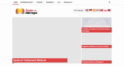 Desktop Screenshot of etudier-en-allemagne.org